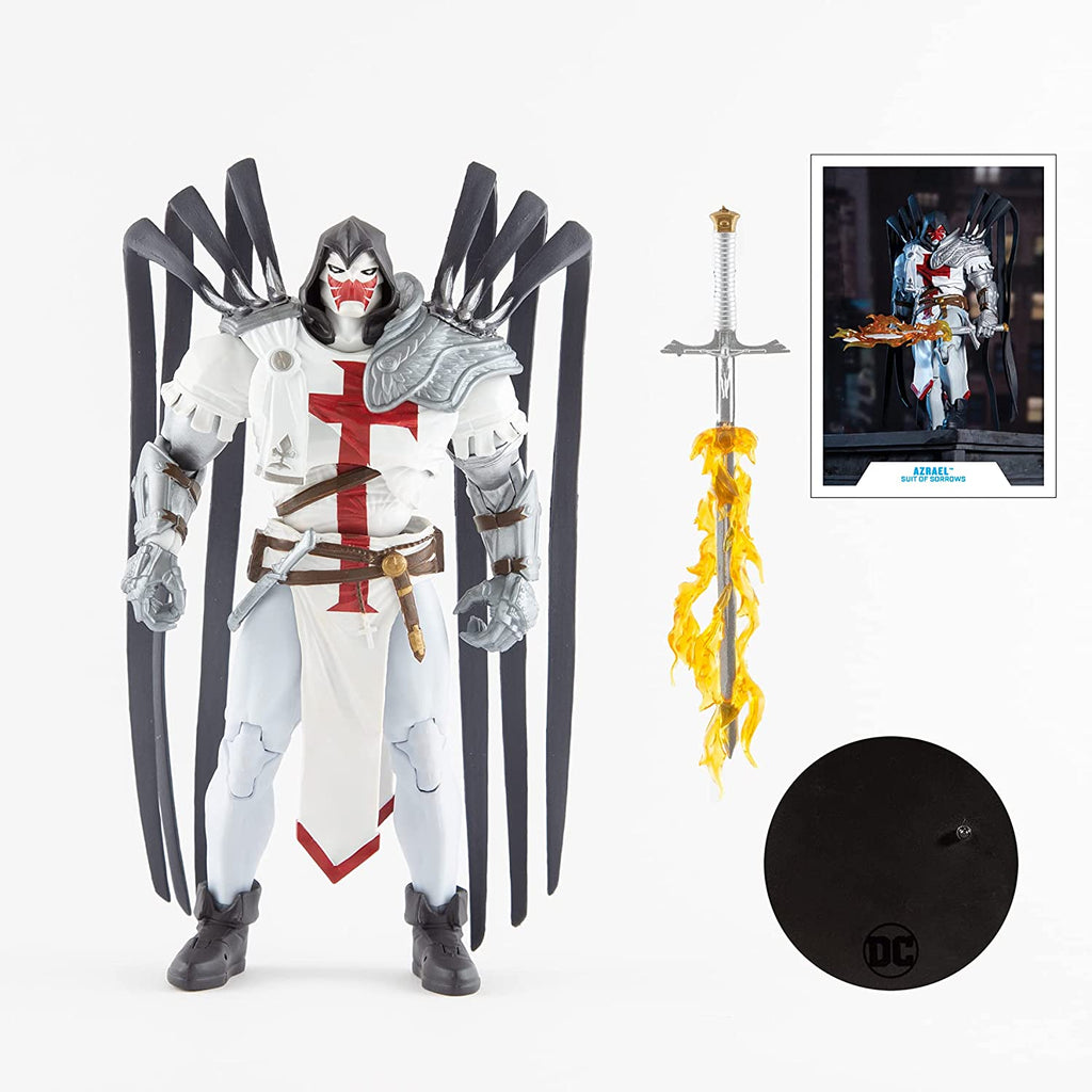 DC Multiverse Azrael Suit Of Sorrows (Gold Label Exclusive) 7 Inch