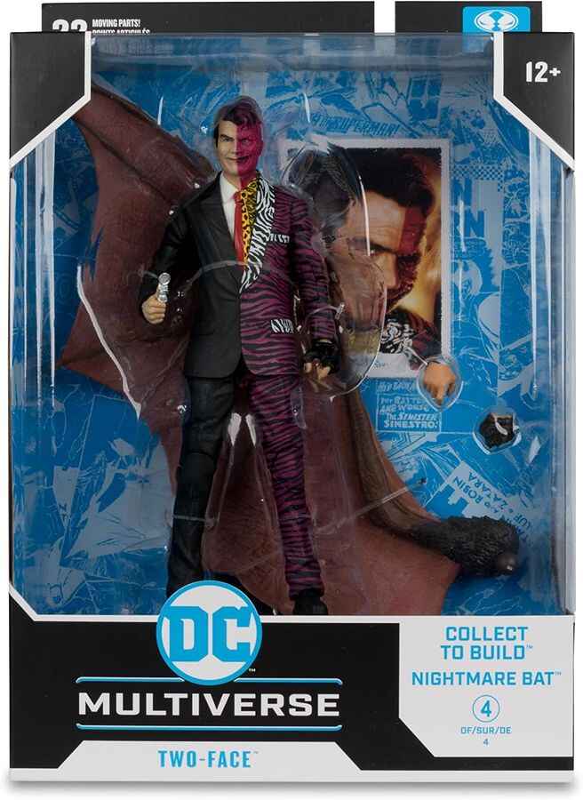 DC Multiverse Batman Forever Movie Two-Face BAF Nightmare Bat 7 Inch Action Figure