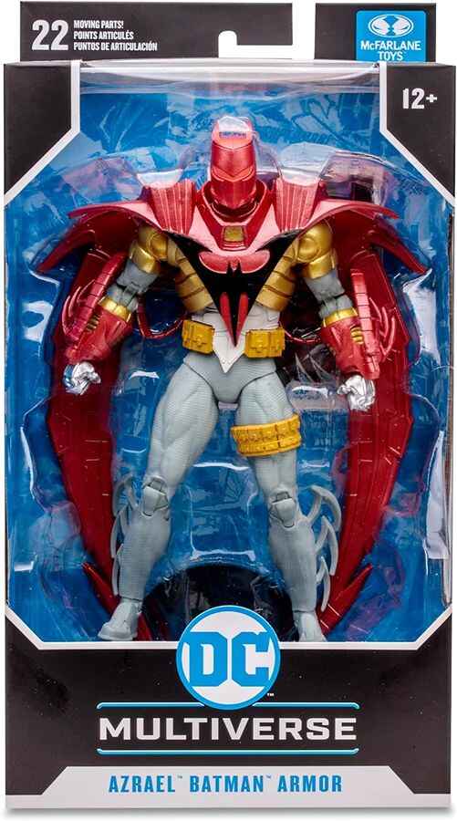 DC Multiverse Batman Knightsend Azrael Batman Armor 7 Inch Action Figure