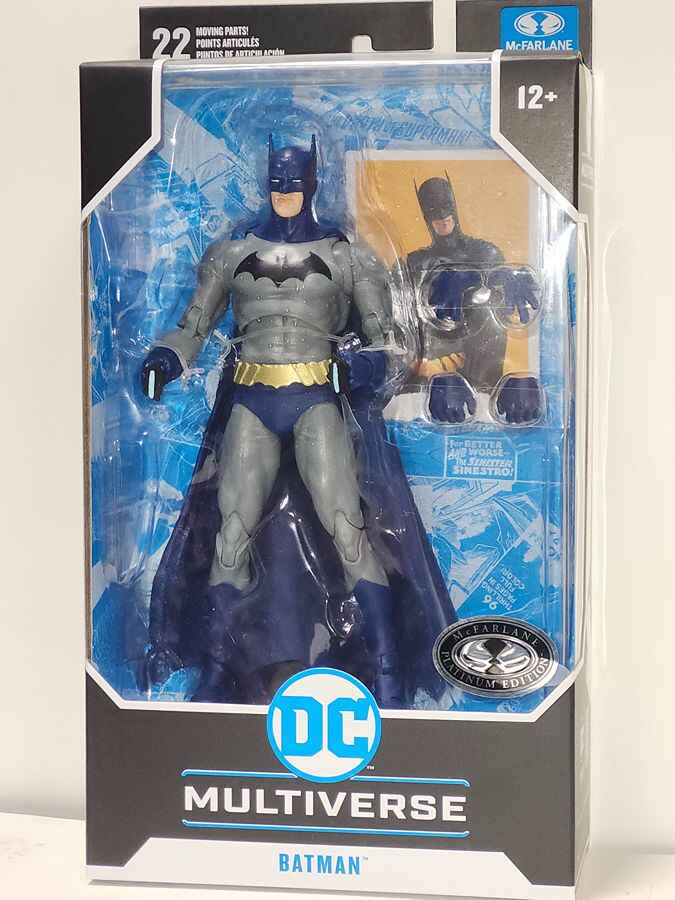 DC Multiverse Batman Reborn Dick Grayson as Batman Platinum 7 Inch Action Figure