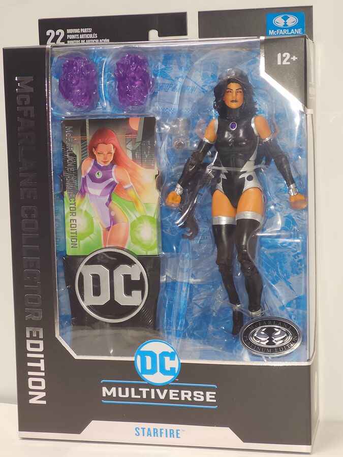 DC Multiverse Collector Edition Wave 4 Starfire (DC Rebirth) Platinum 7 Inch Action Figure