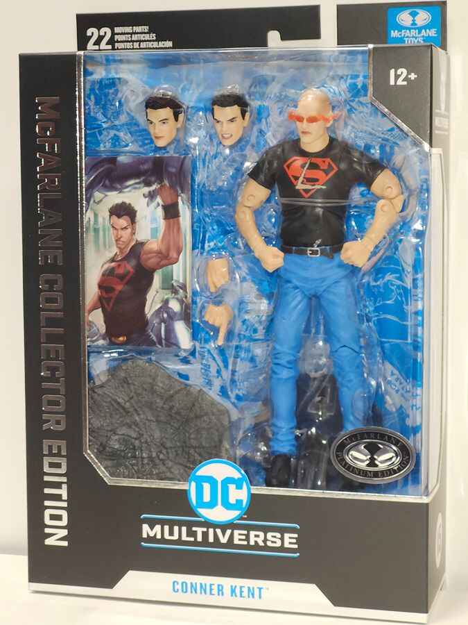 DC Multiverse Collector Edition Wave 5 Conner Kent (Teen Titans) Platinum 7 Inch Action Figure