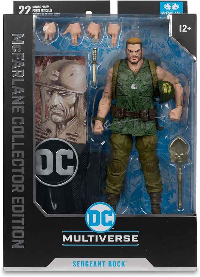 DC Multiverse Collector Edition Wave 5 Sergeant Rock (DC Classic) 7 Inch Action Figure