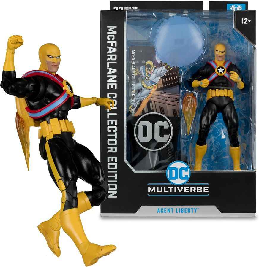 DC Multiverse Collector Edition Wave 6 Agent Liberty (Panic In the Sky) 7 Inch Action Figure