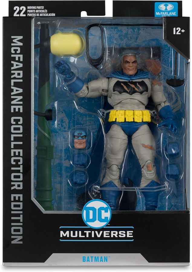 DC Multiverse Collector Edition Wave 7 Batman Battle Damage Blue (The Dark Knight Returns) 7 Inch Action Figure