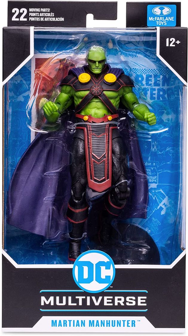 DC Multiverse Comic Batman Rebirth Martian Manhunter 7 Inch Action
