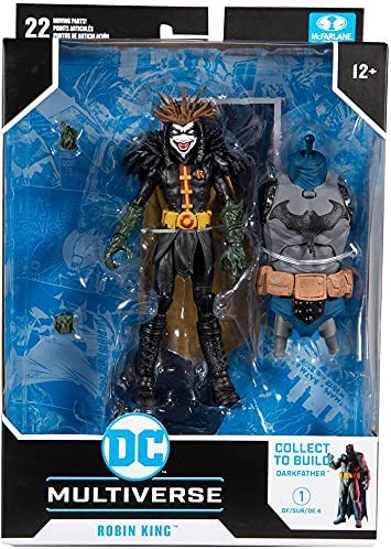 DC Multiverse Comic Dark Nights: Death Metal Build-A Darkfather - Robin King 7 Inch Action Figure