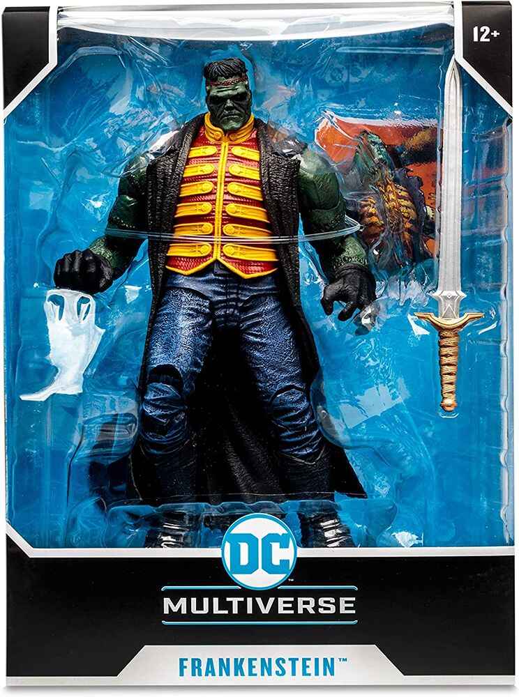 DC Multiverse Comic Frankenstein MegaFig 10 Inch Action Figure