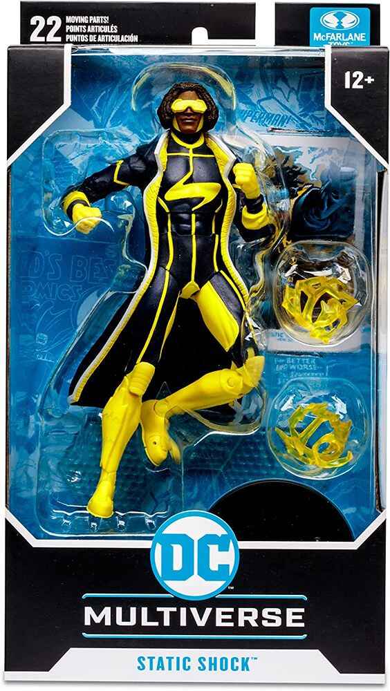 DC Multiverse Comic New 52 Static Shock 7 Inch Action Figure