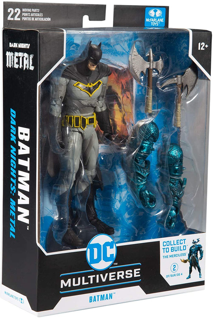 DC Multiverse Comics Build-a The Merciless Batman 7 Inch Action Figure - figurineforall.com