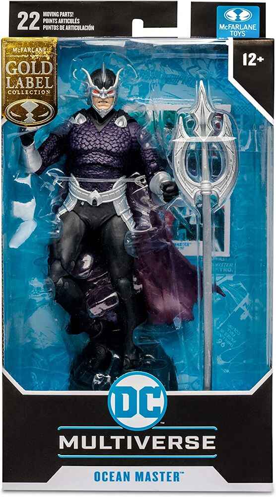 DC Multiverse Comics Ocean Master Gold Label 7 Inch Action Figure