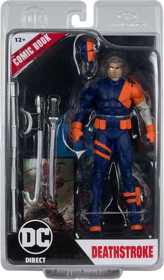 DC Multiverse Comics Page Punchers DC Rebirth - Deathstroke 7 Inch Action Figure