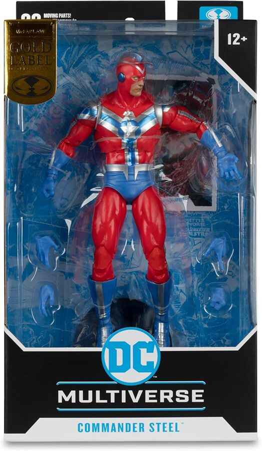 DC Multiverse JSA Commander Steel (Gold Label) 7 Inch Action Figure