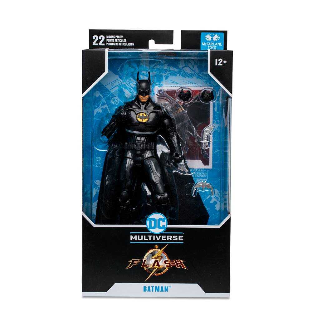 DC Multiverse Movie The Flash - Batman (Keaton) (Multiverse Version) 7 Inch Action Figure