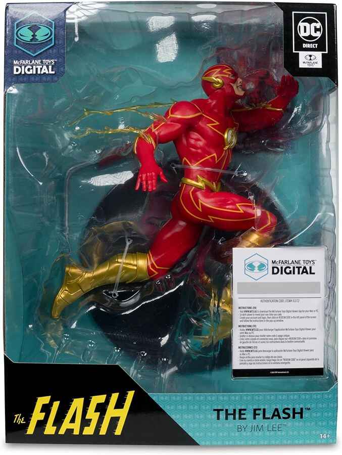 DC Multiverse The Flash by Jim Lee 1:6 Scale 12 Inch Posed Figure Statue