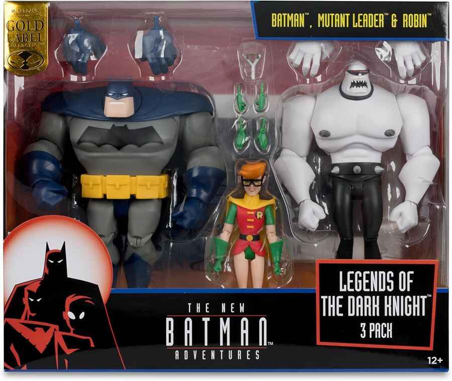 DC The New Batman Adventure Batman, Mutant Leader and Robin