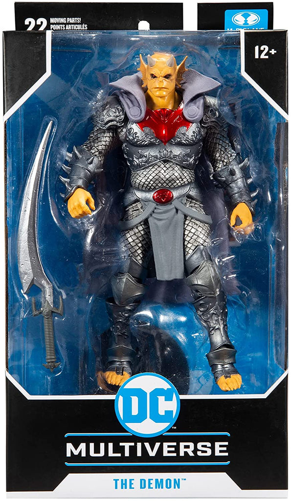 McFarlane Toys DC Multiverse The Demon (Demon Knights) 7" Action Figure with Accessories - figurineforall.com
