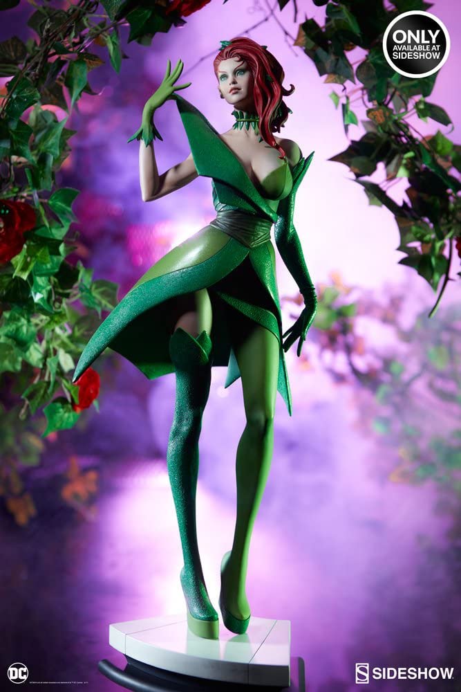 Sideshow DC CoverGirls Poison Ivy (Exclusive) Stanley Artgerm Lau Artist Series 17" Statue 200429 - figurineforall.com