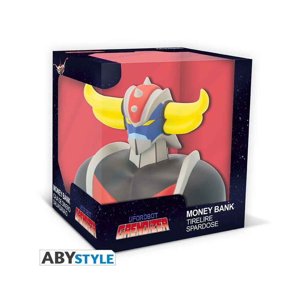 Grendizer (Goldorak) UFO Robot Money Bank 6 Inch PVC