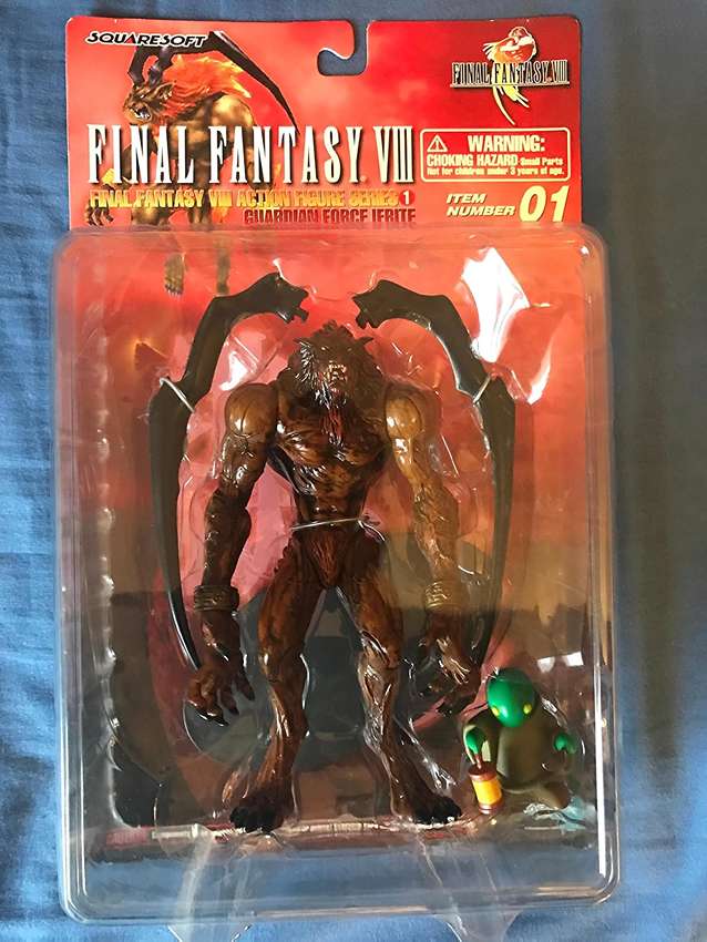 Final Fantasy VIII (8) Monster Collection Guardian Force Ifrit (Clear) Action Figure