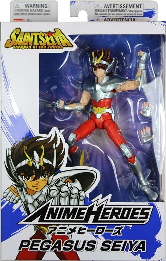 Saint Seiya: Knights of the Zodiac Anime Heroes Pegasus Seiya 6.5 Inch Action Figure