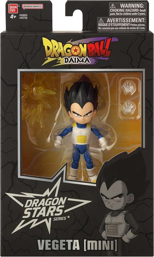Dragon Ball Super - Dragon Stars Daima Vegeta Mini 5 Inch Action Figure