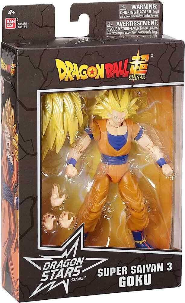 Dragon Ball Super - Dragon Stars Series 10 Super Saiyan 3 Goku 6.5 Inch Action Figure