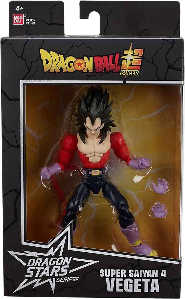 Dragon Ball Super - Dragon Stars Series 13 Super Saiyan 4 Vegeta 6.5 Inch Action Figure