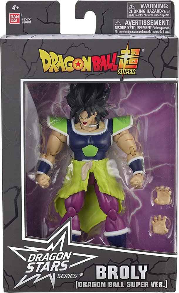 Dragon Ball Super - Dragon Stars Series Broly (Dragon Ball Super Version) 6.5 Inch Action Figure