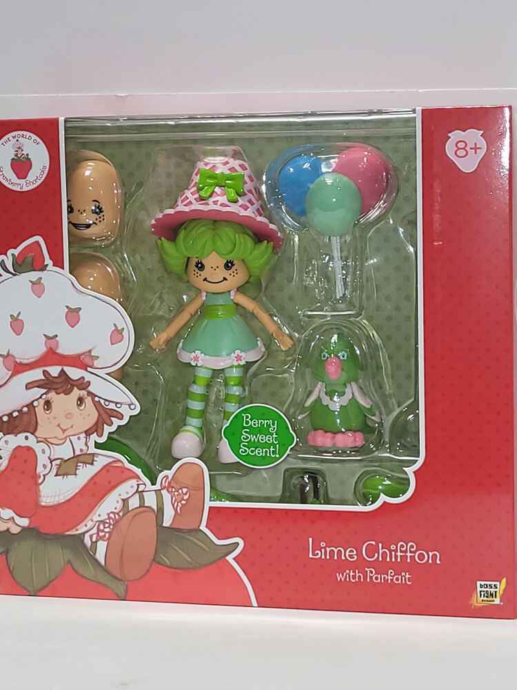 Strawberry Shortcake Lime Chiffon and Parfait Parrot 6 Inch Action Figure