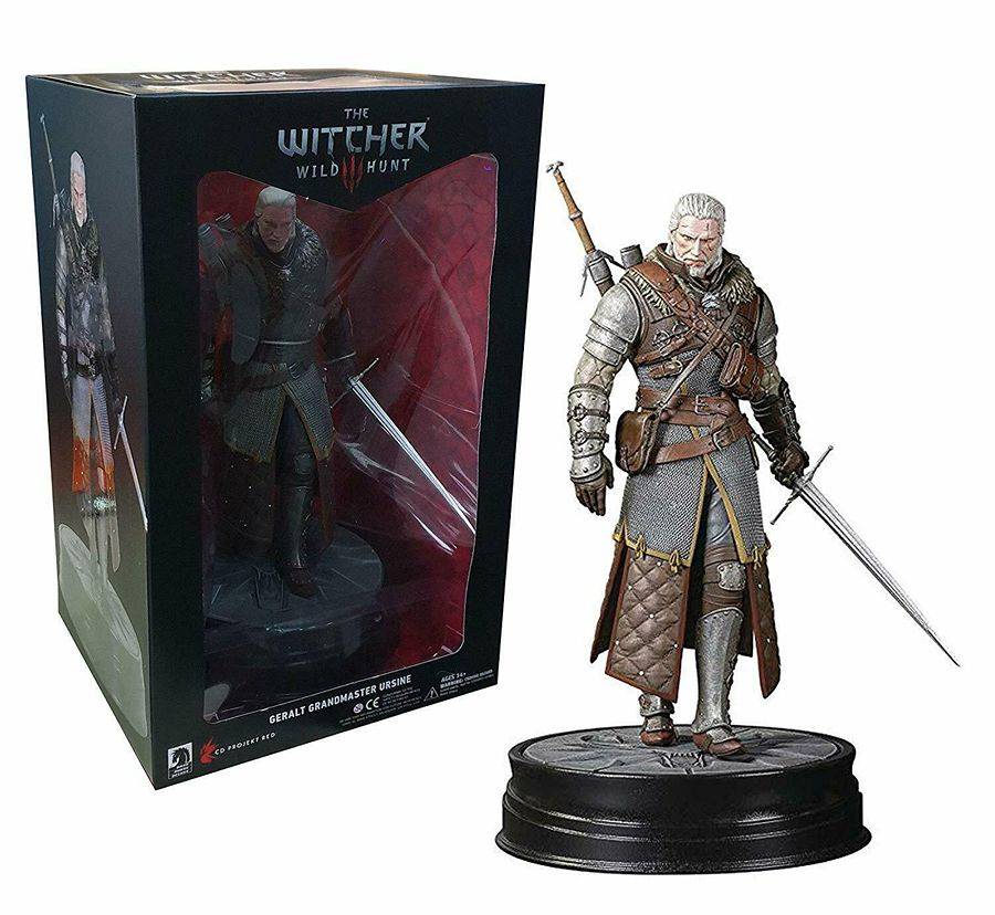 Dark Horse The Witcher 3: Wild Hunt Geralt Grandmaster Ursine Deluxe 9.5 Inch Figure