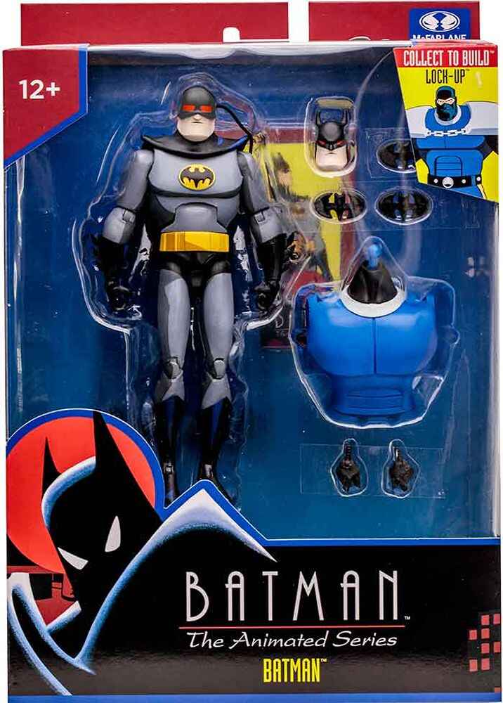 DC Direct Batman The Animated Series Wave 2 BAF Lock-Up - Batman 6 Inch Action Figure