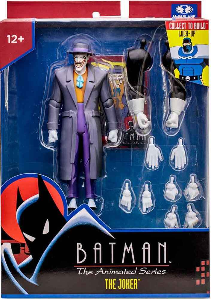 DC Direct Batman The Animated Series Wave 2 BAF Lock-Up - The Joker 6 Inch Action Figure
