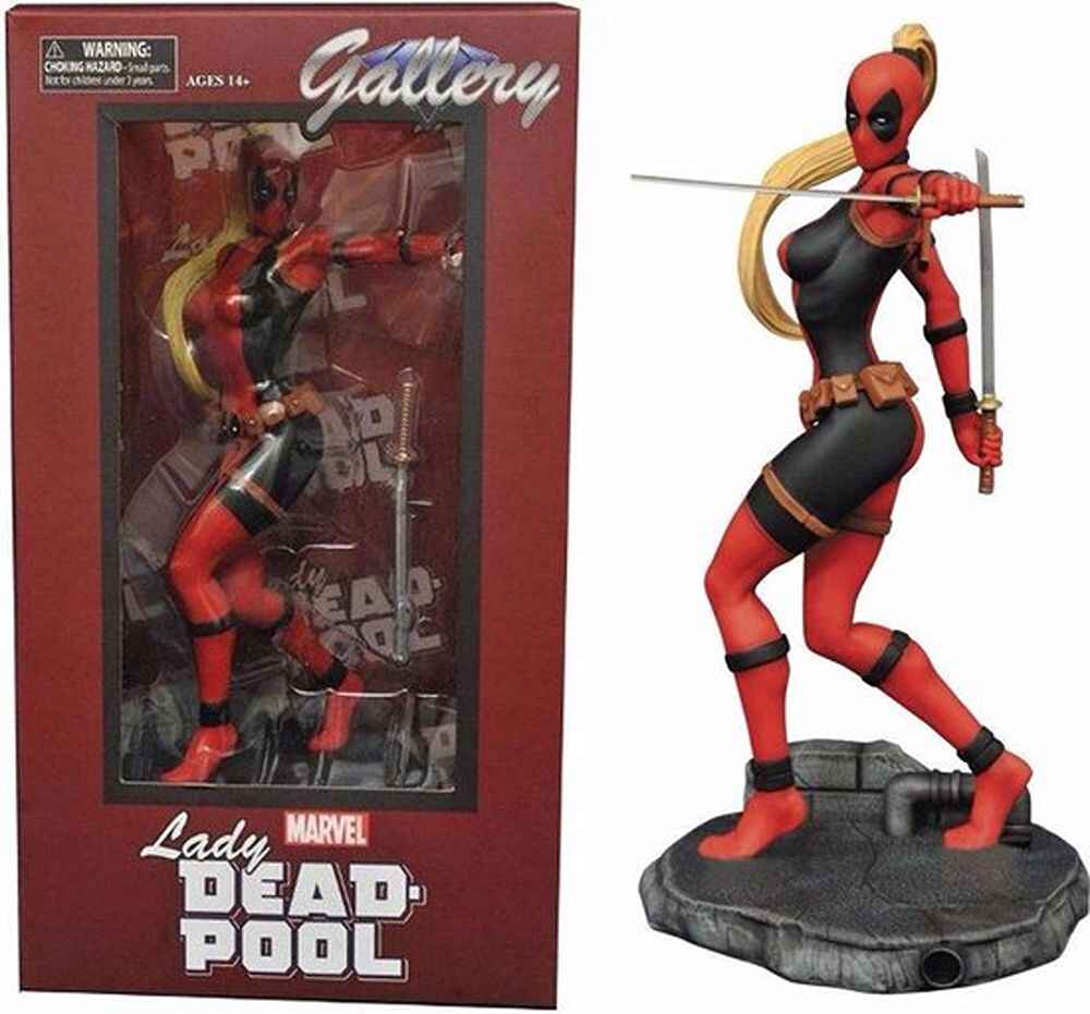 Marvel Gallery Femme Fatales Lady Deadpool 9 Inch PVC Figure Statue