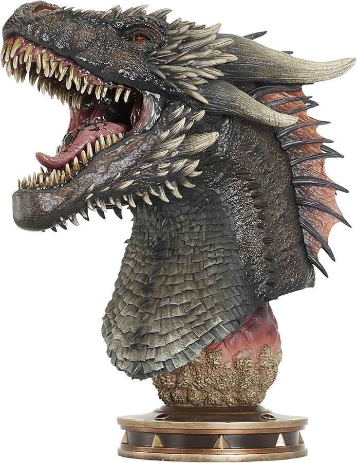 Game of Thrones Drogon Dragon Legends in 3D 1/2 Scale 12 Inch Resin Bust