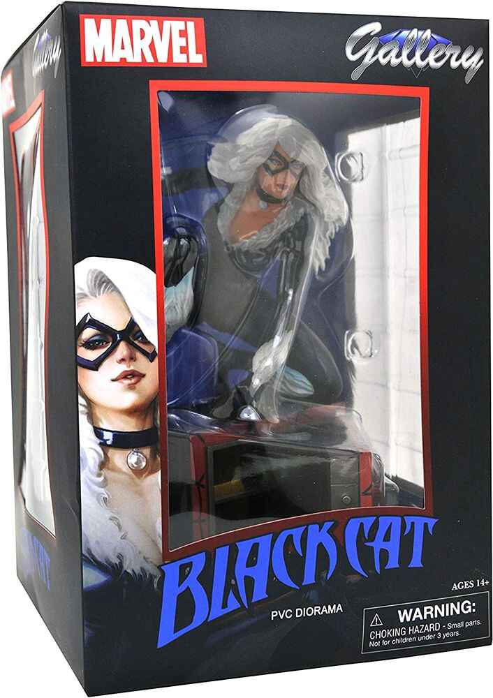 Marvel Gallery Black Cat 9 Inch PVC Diorama Figure Statue