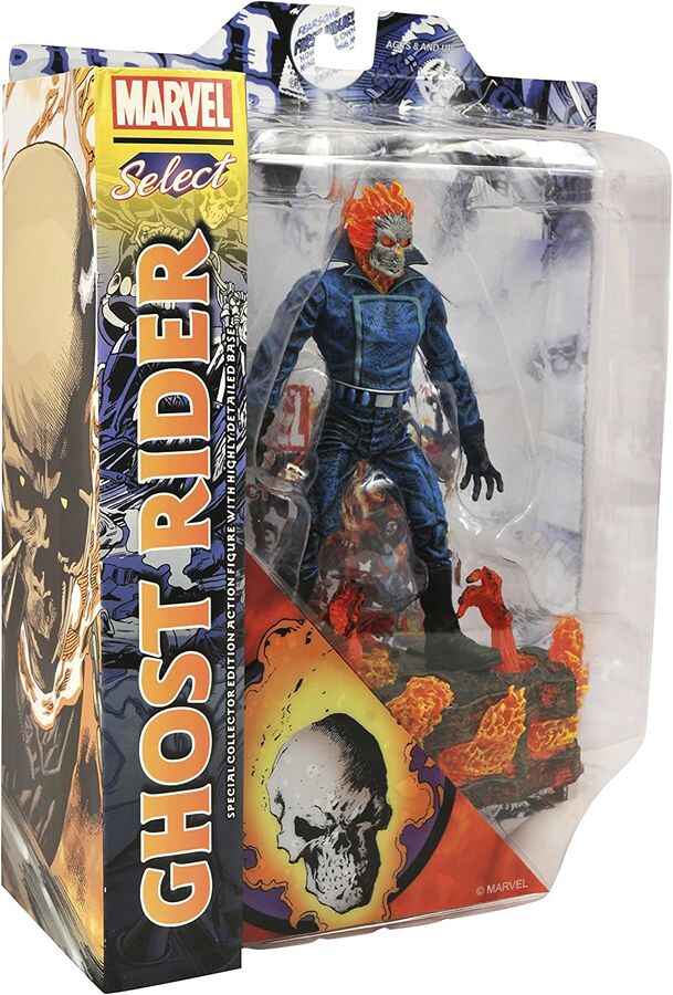 Marvel Select Ghost Rider 8 Inch Action Figure – figurineforall.ca