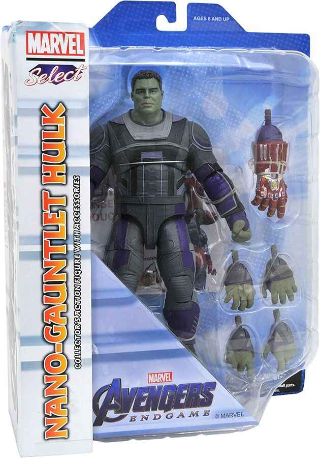 Marvel Select The Avengers Endgame Hulk Hero Suit 8 Inch Action Figure