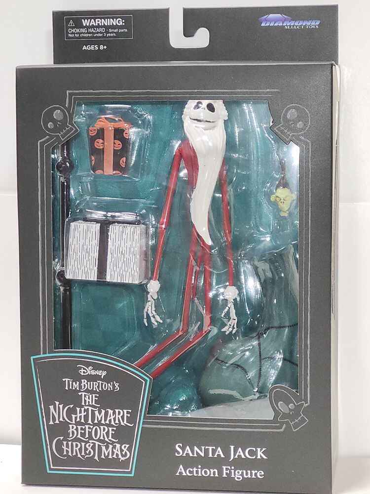 Nightmare Before Christmas Best of Series 3 Santa Jack 8 Inch