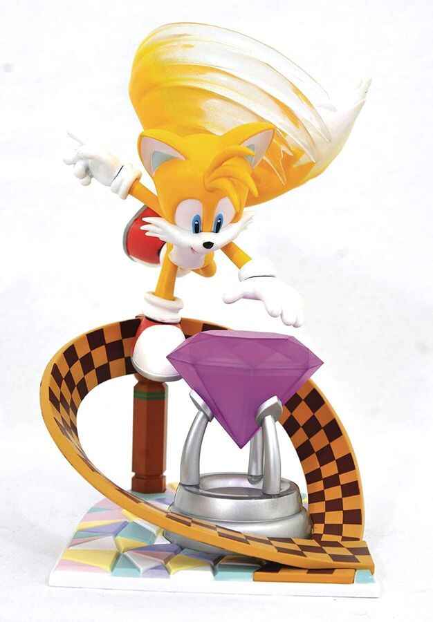 Sonic Gallery Tails 9 Inch PVC Figure Statue