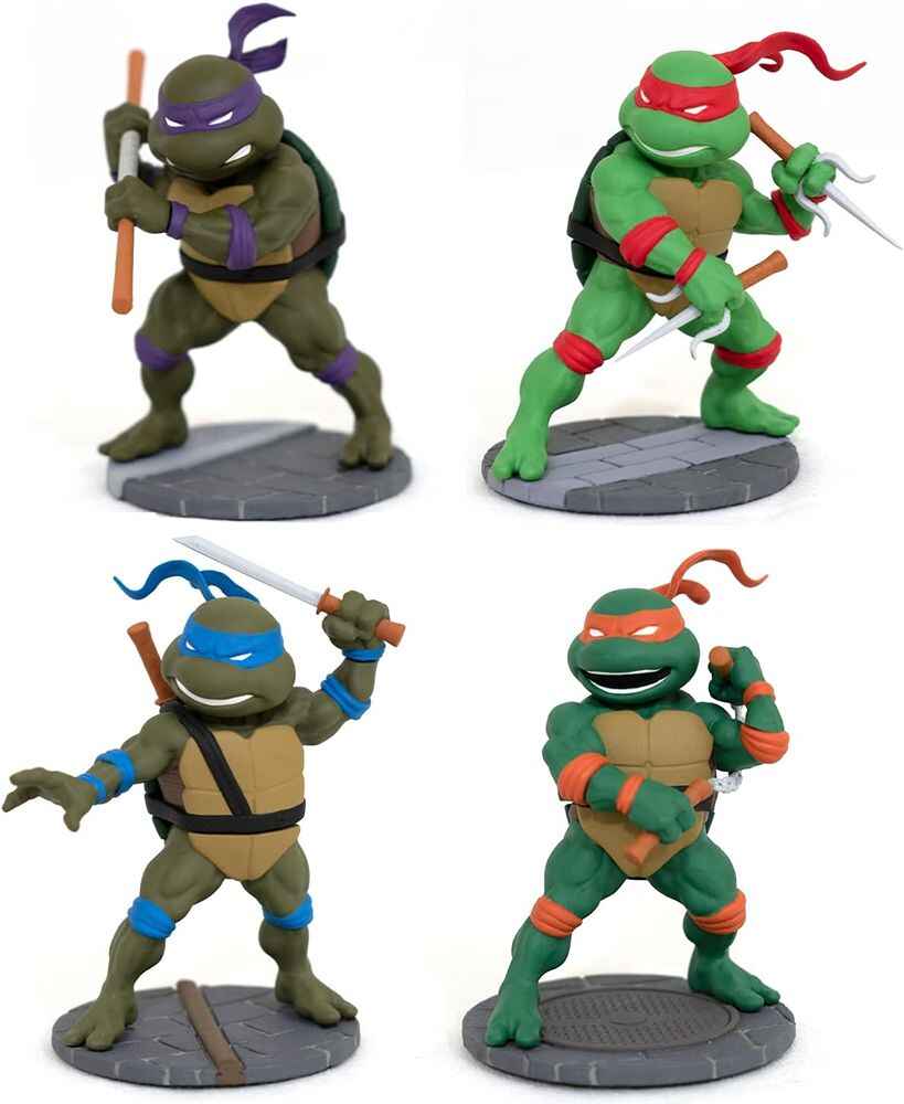 Teenage Mutant Ninja Turtles SDCC 2023 Exclusive D-Formz 3 Inch Vinyl Figure Box Set