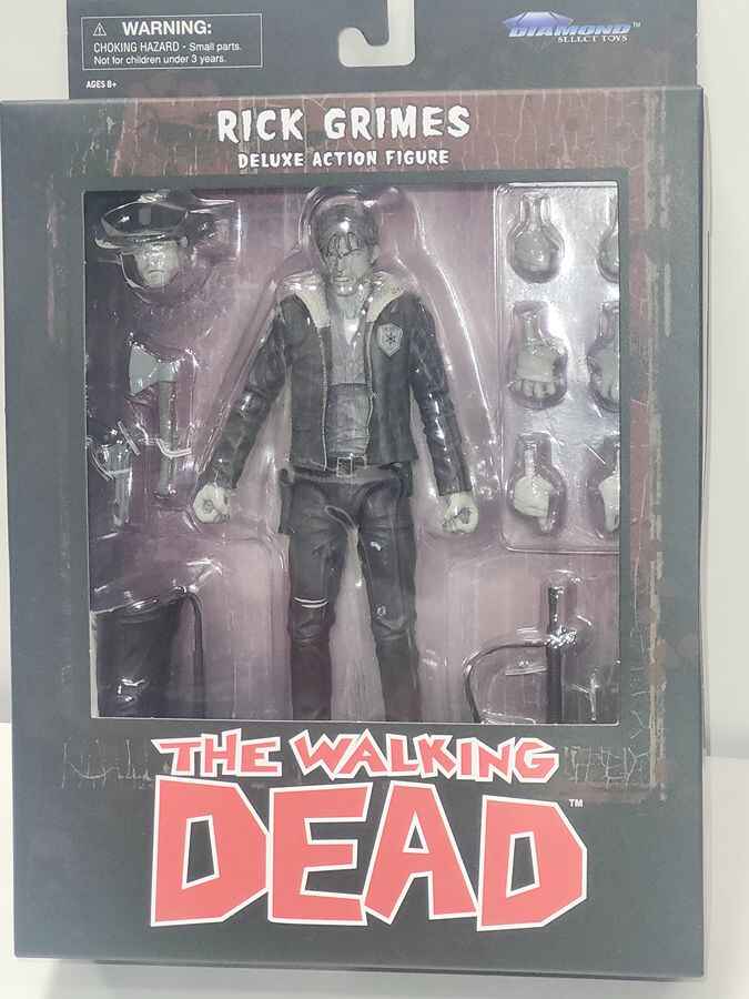 The Walking Dead (Comic Version) Rick Grimes 7 Inch Action Figure