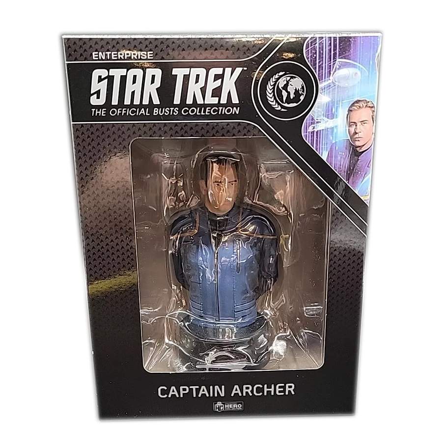 Star Trek Enterprise Captain Jonathan Archer 5.5 Inch Resin Bust