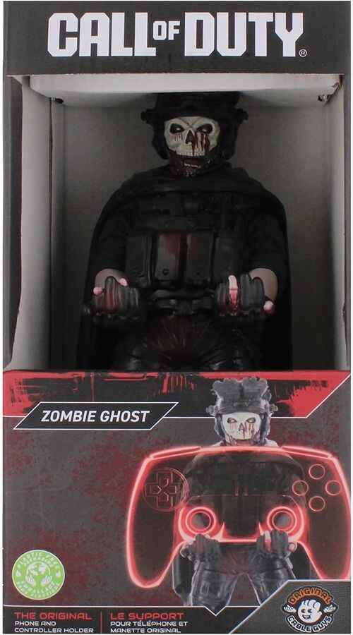 Cable Guys - Gaming Call of Duty Zombie Warzone Ghost 8 Inch Mobile Phone and Controller Holder