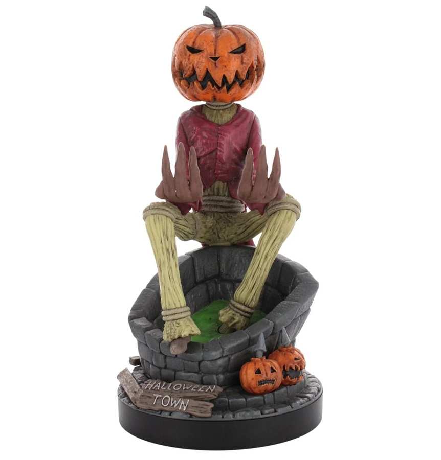Cable Guys - Disney Nightmare Before Christmas Pumpkin Head Jack 8.5 Inch Mobile Phone and Controller Holder
