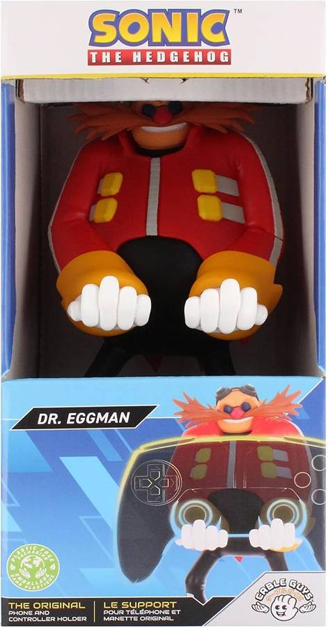 Cable Guys - Sonic The Hedgehog Dr. Eggman 8 Inch Mobile Phone and Controller Holder