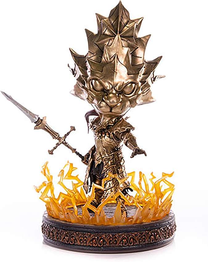 Dark Souls Dragon Slayer Ornstein SD 10 Inch Painted PVC Statue