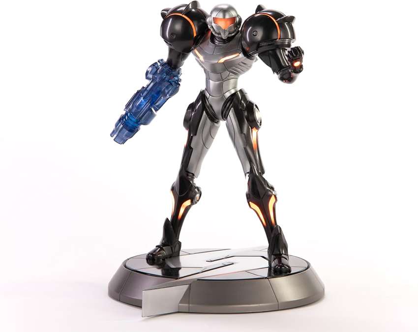 Metroid Prime Samus Phazon Suit 11 Inch Light Up Collectors Edition Painted PVC Figure Statue