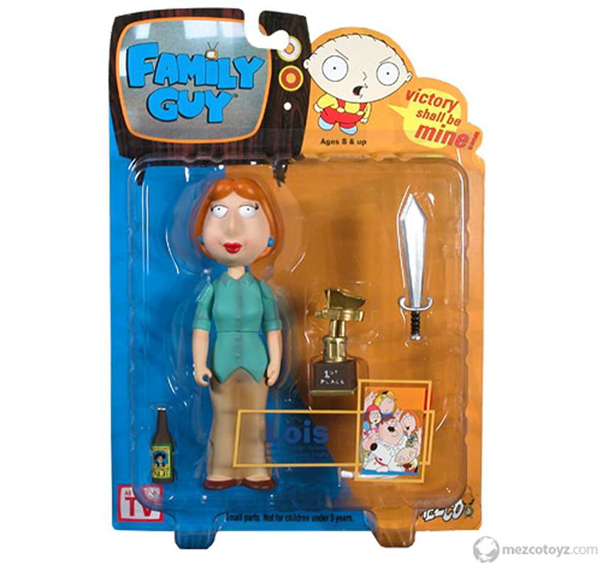 Family Guy Series 1 Lois Griffin 6 Inch Action Figure