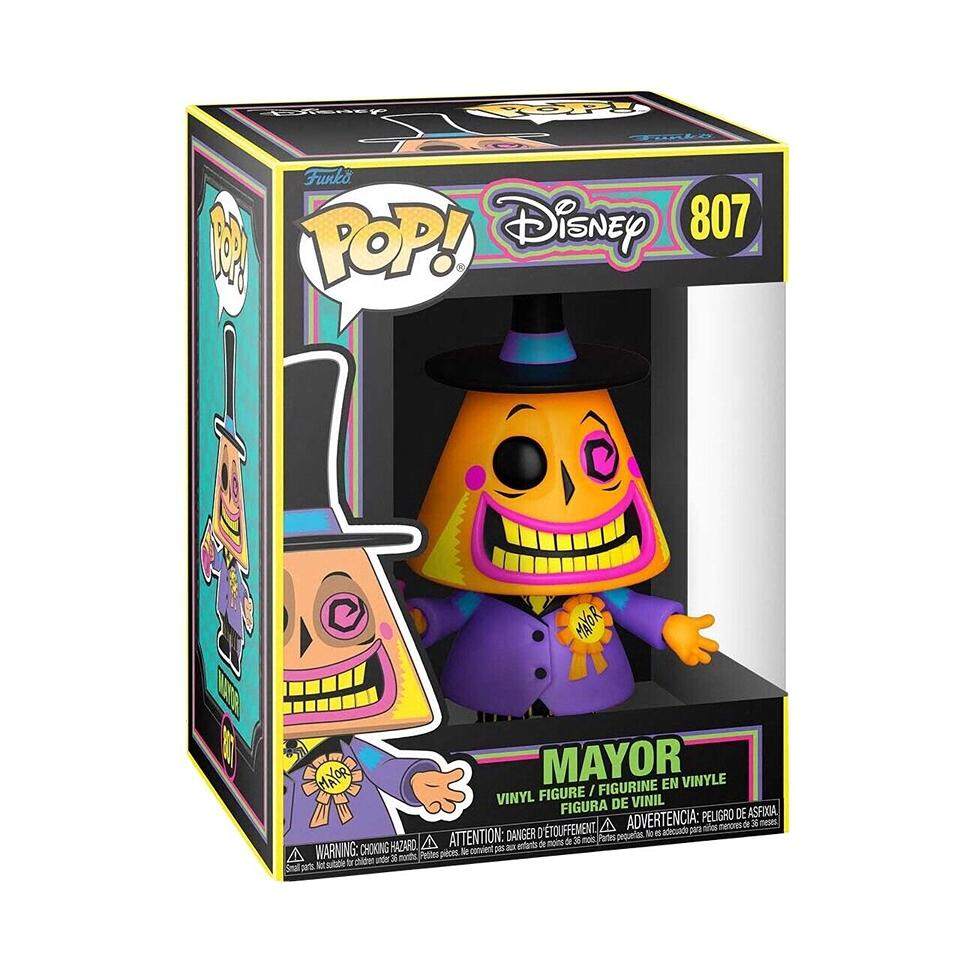 Pop Disney Nightmare Before Christmas 3.75 Inch Action Figure - Mayor Blacklight #807